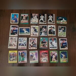 24 Vintage Houston Astros Baseball Trading Card Collection
